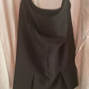 Evan Picone black suit skirt